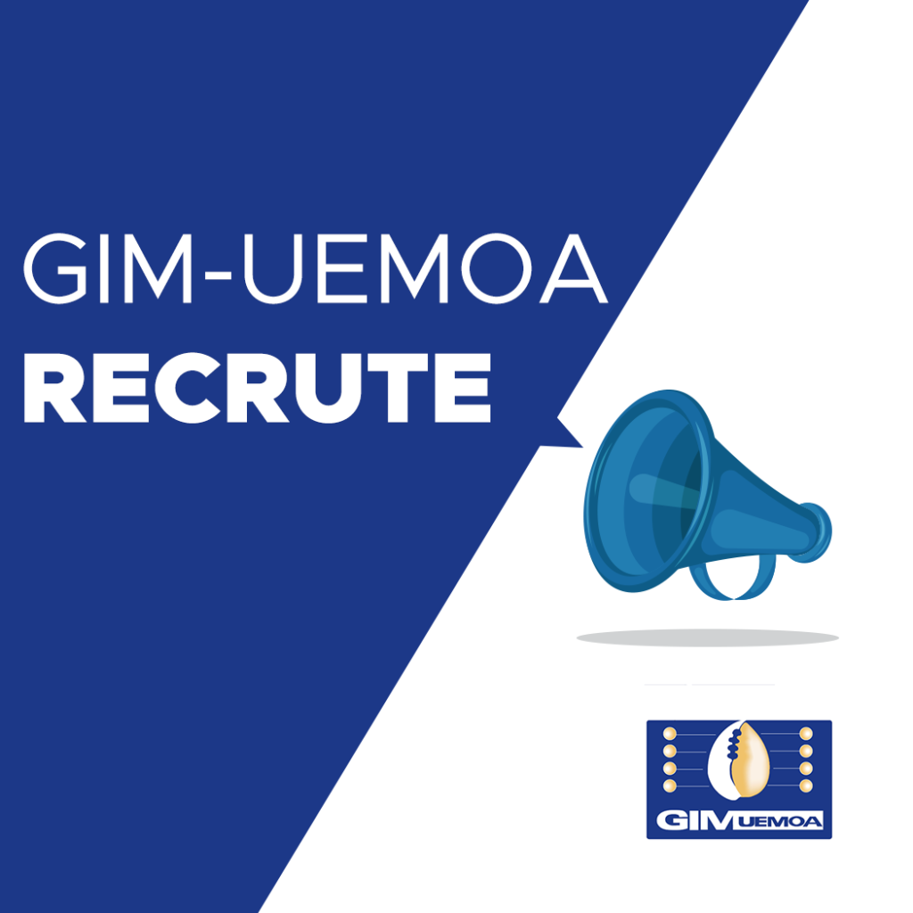 GIM-UEMOA recrute un Assistant ressources humaines et paie