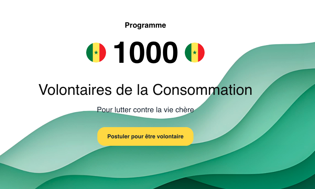 Recrutement 1000 volontaires – liste des candidats retenus